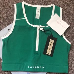 Balance athletica Flourine bra size small